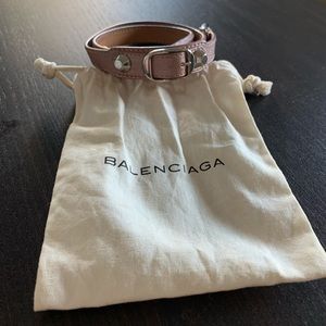 Limited Edition Balenciaga Arena Pink Bracelet